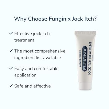 Funginix Bundle Healthy Nail Formula and Jock Itch Treatment Extra Strength Broad Spectrum Antifungal Care Package