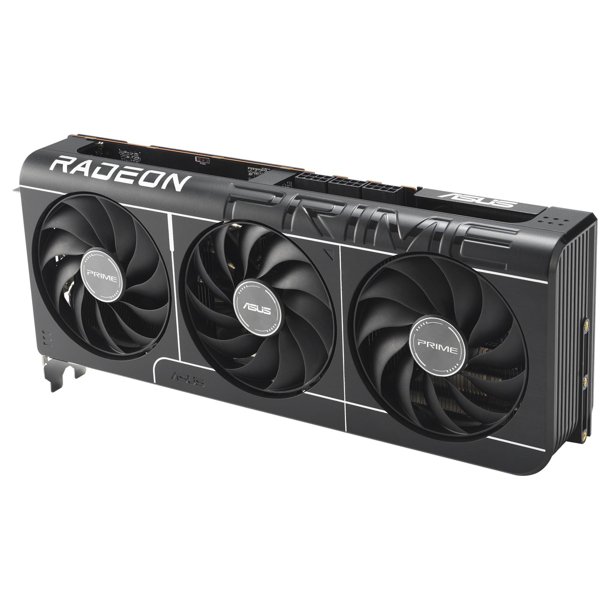 ASUS Prime Radeon RX 9070 XT OC Edition 16GB GDDR6 - Tarjeta gráfica | PCIe 5.0, HDMI/DP 2.1, diseño de 2,5 ranuras, ventiladores axial-tech, rodamientos de doble bola, Dual BIOS, ASUS GPU Guard