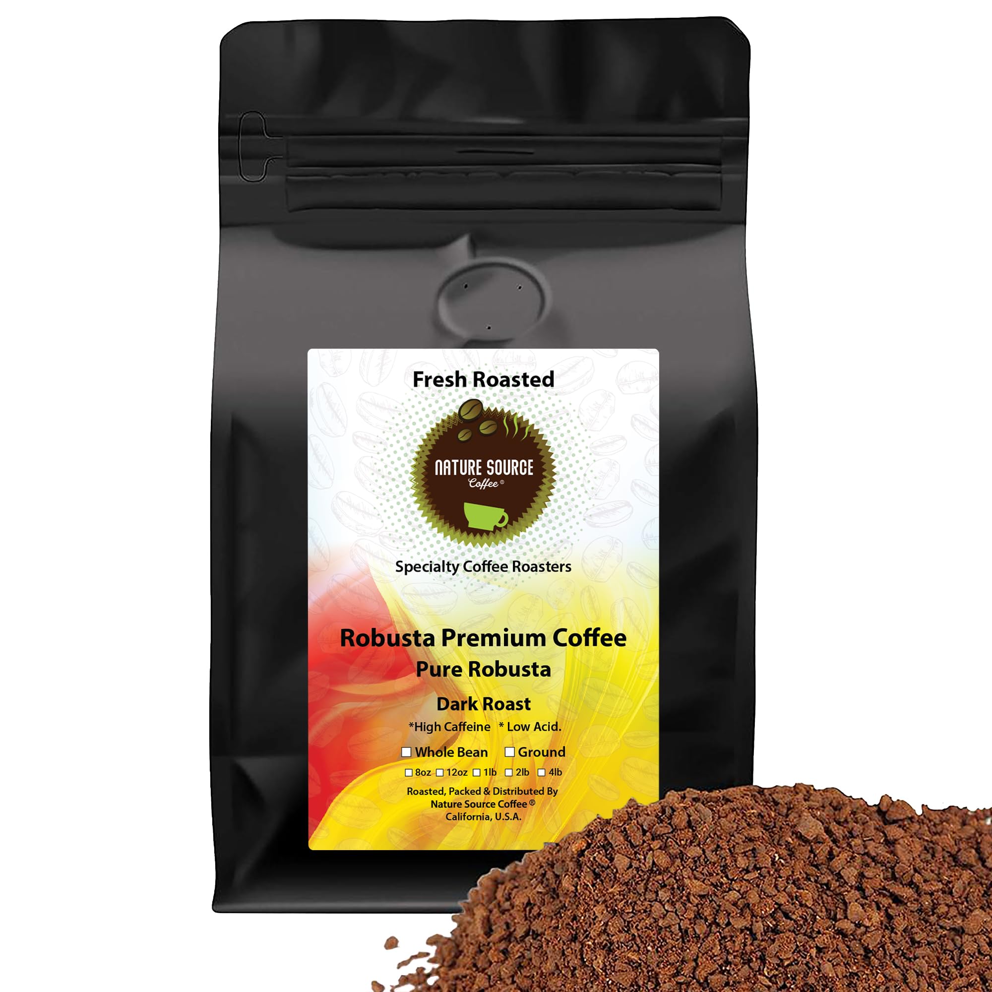 Amazon.com : Robusta Premium Coffee | Pure Robusta | Dark Roast