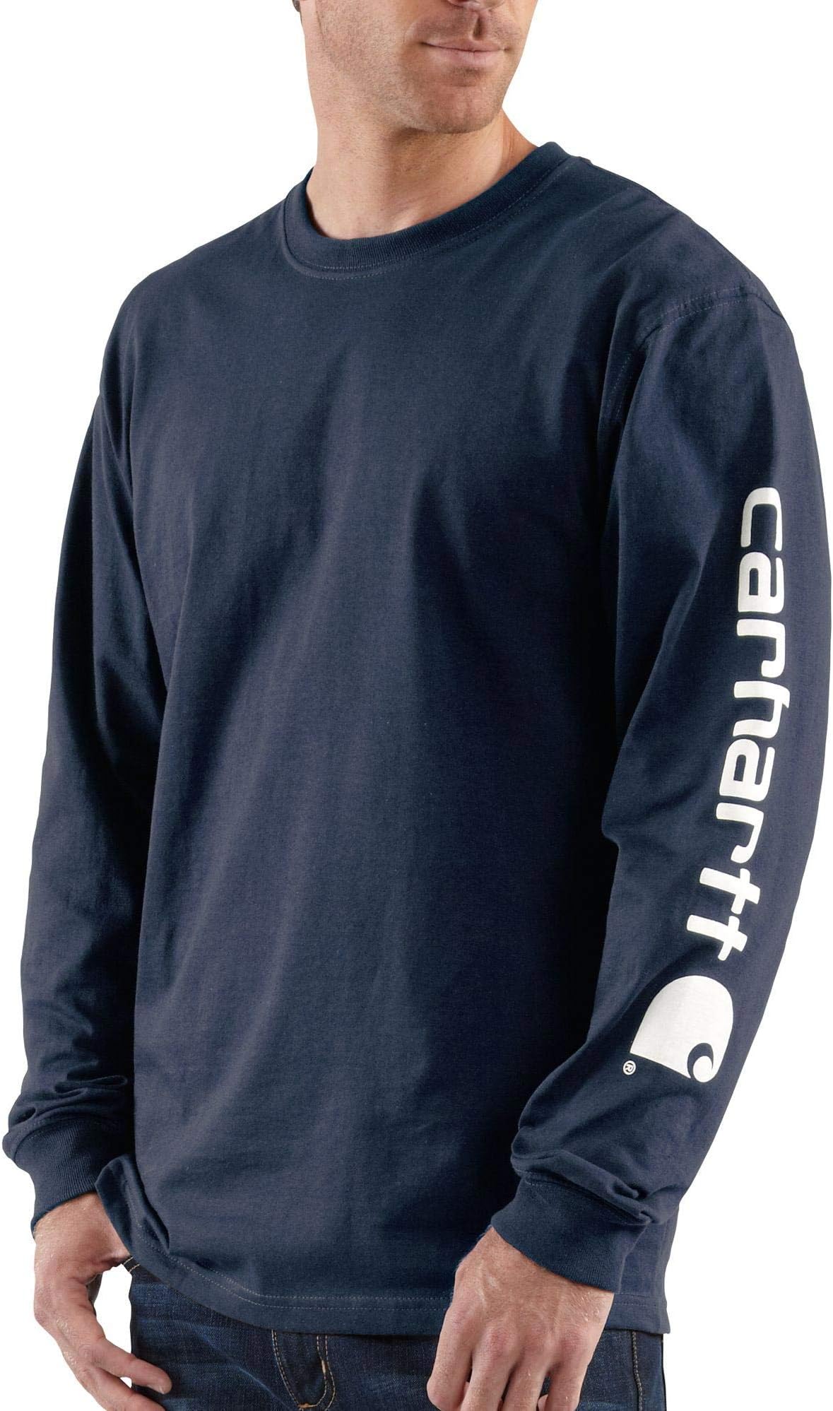 Men's Dearborn Loose LS Logo T-Shirt