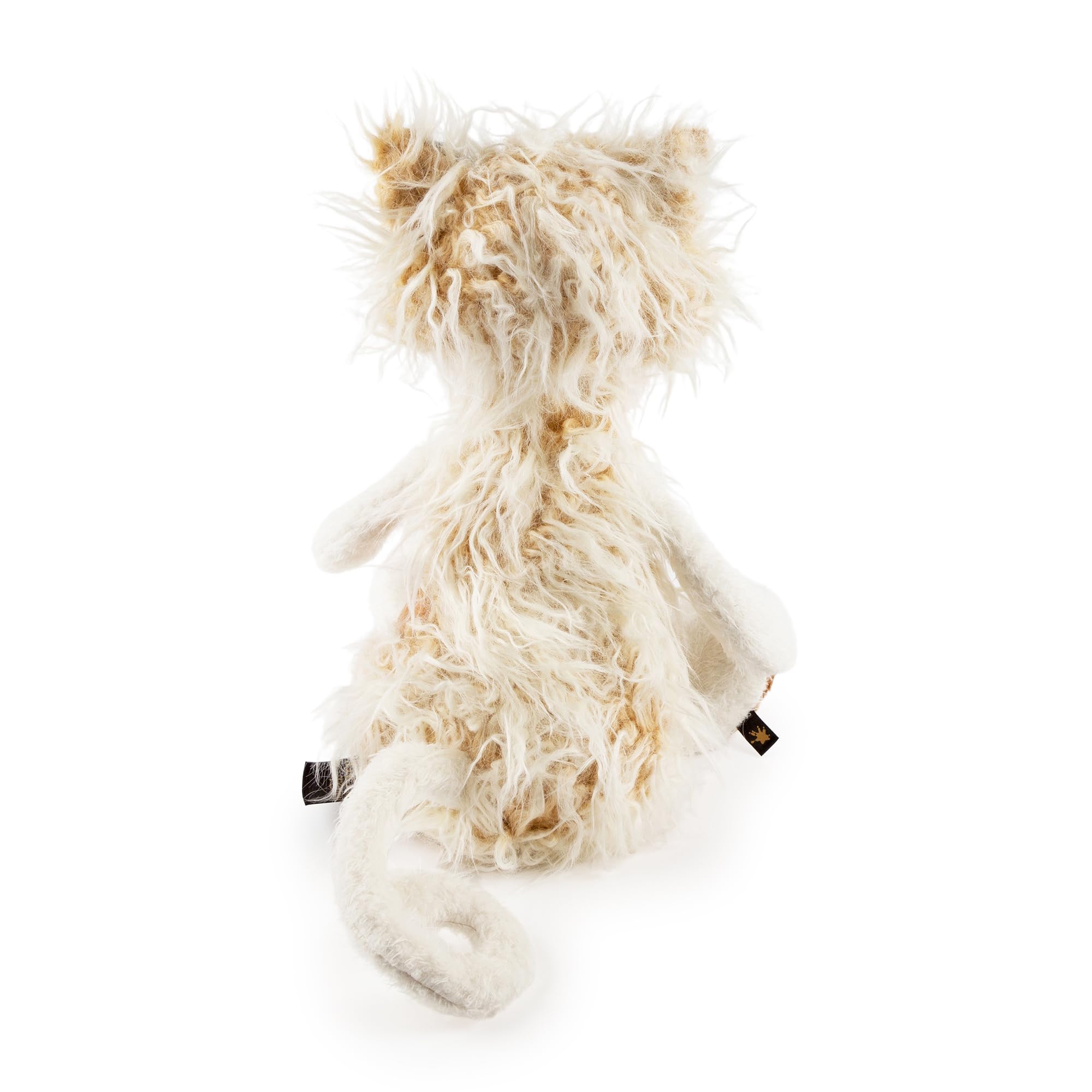 SIGIKID 38243 Kiez Miez Beasts Town Kinder und Erwachsene Kuscheltier empfohlen ab 3 Jahren beige, groß | außergewöhnlichs Design, detailreich, liebenswert - ein echter Freund fürs Leben