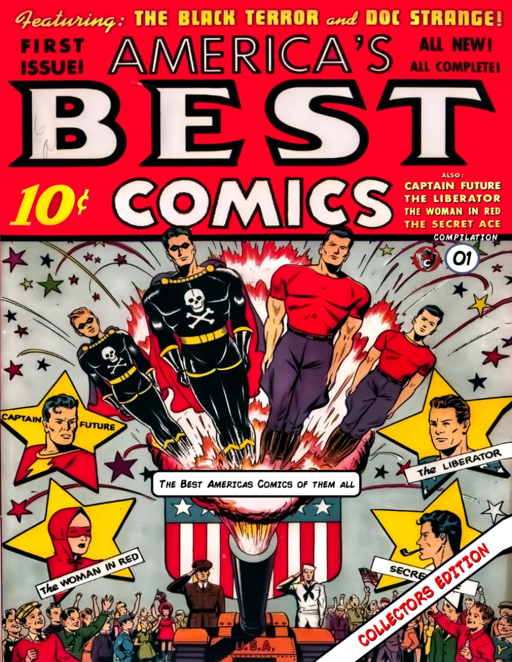 America's Best Comics Superheroes Compilation 01: Collectors Edition Featuring The Black Terror and Doc Strange