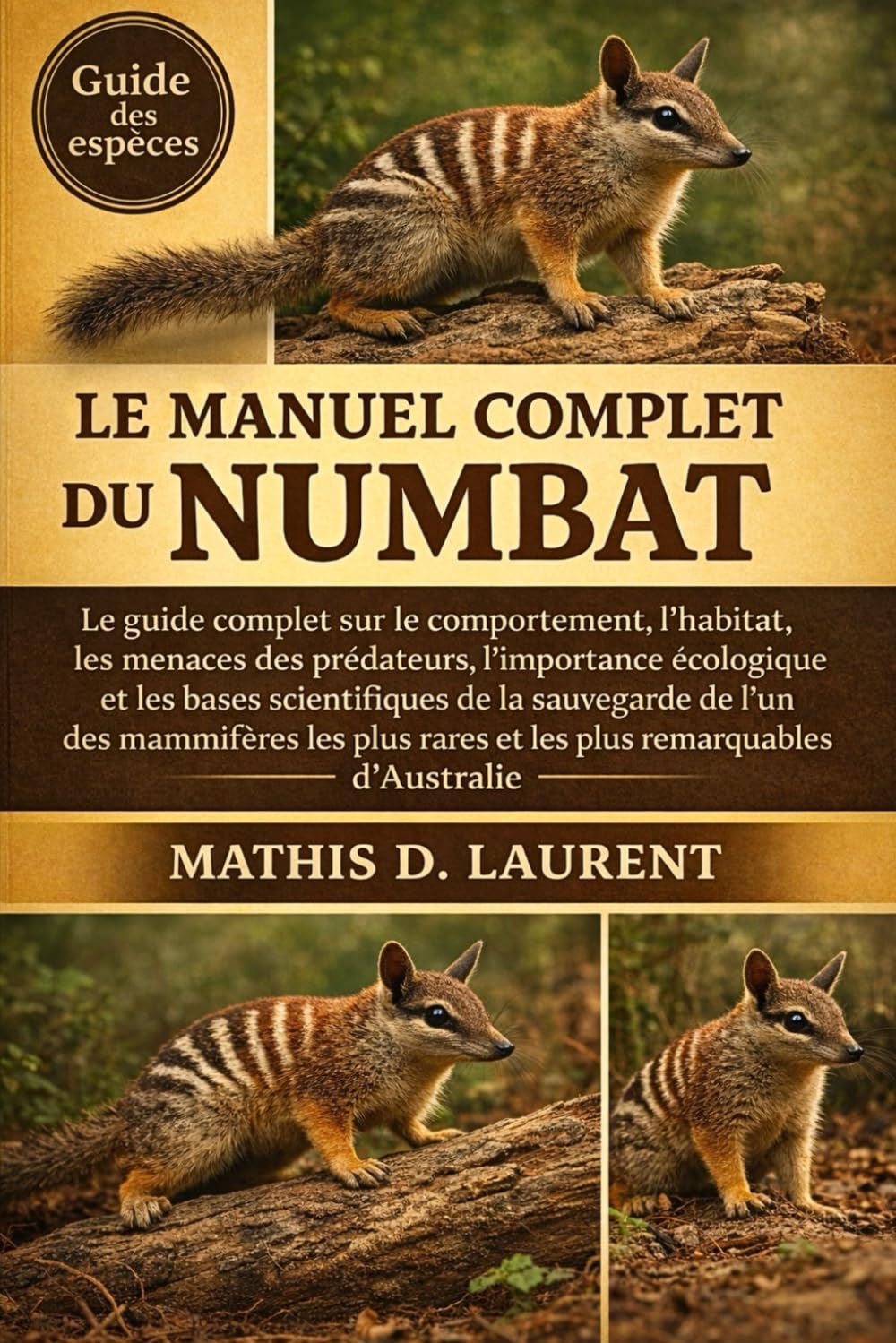 LE MANUEL COMPLET DU NUMBAT: Le guide complet sur le comportement, l’habitat, les menaces des prédateurs, l’importance écologique et les bases ... rares et les plus remarquables d’Australie