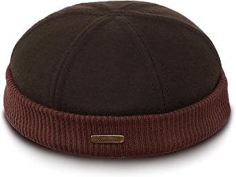 Sterkowski Navy Watch Beanie Cap | 100% Wool | 54-65 cm Docker Work Sailor Brimless Skullcap Fisherman Nautical Handyman Bushcraft Camping Trawler Warm Mens Winter Harbour Cap