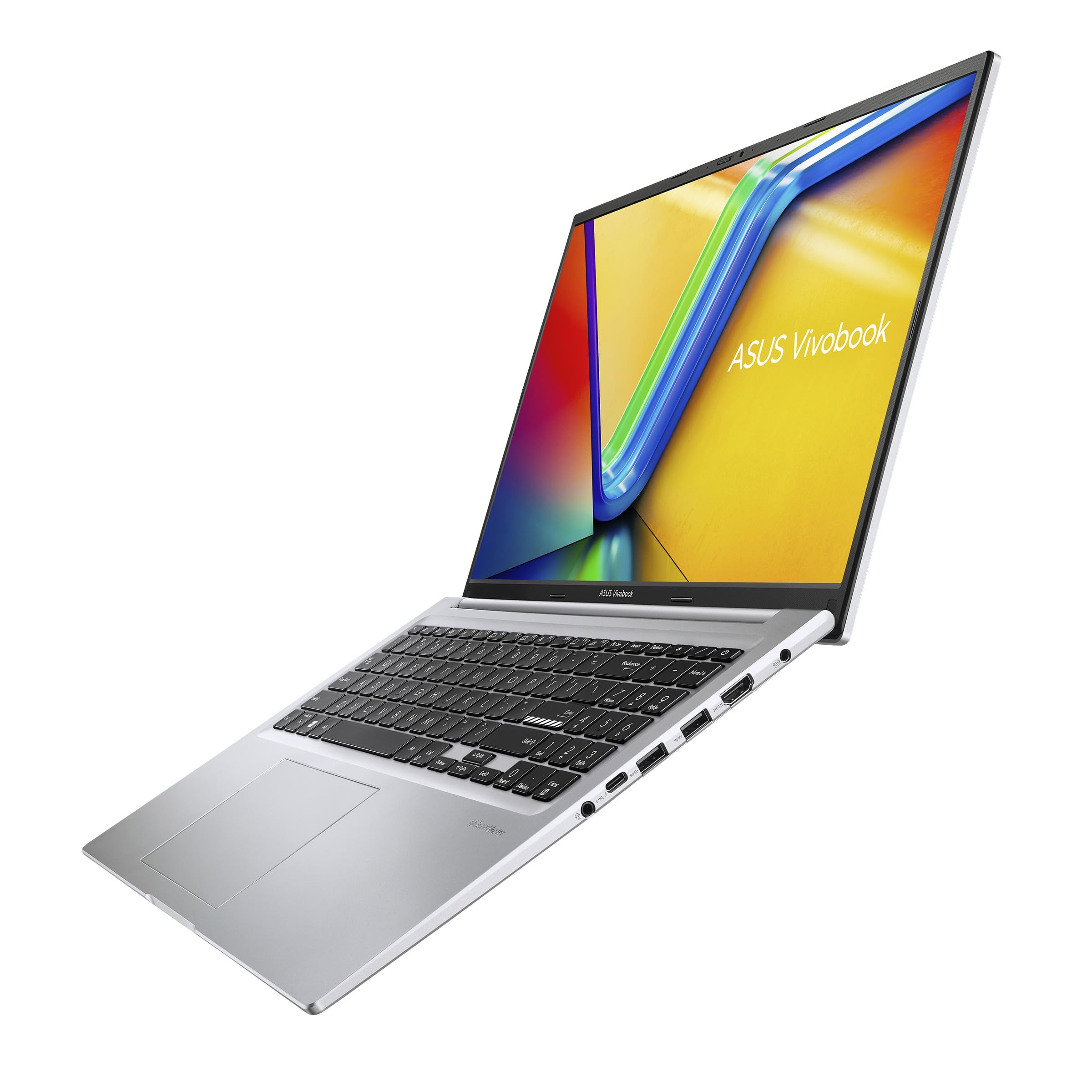 ASUS Vivobook 16 M1605YA Laptop | 16" WUXGA 16:10 IPS Display | AMD Ryzen 5 7430U | 16GB RAM | 512GB SSD | AMD Radeon | Win11 Home | QWERTZ | Cool Silver