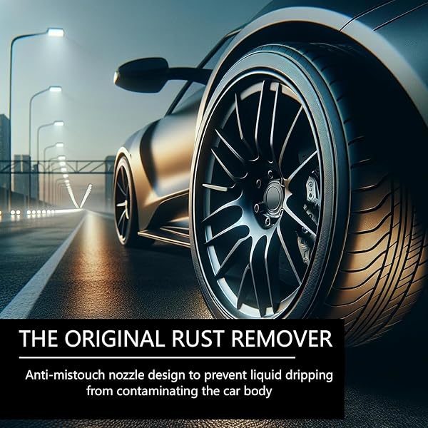 Rust Remover Spray for Metal, 2026 Upgrade Rust Remover for Metal, Multipurpose Rust Stain Remover, Fast Acting Heavy Duty Rust Dissolver for Cars, Tools, Bolts & More - 2