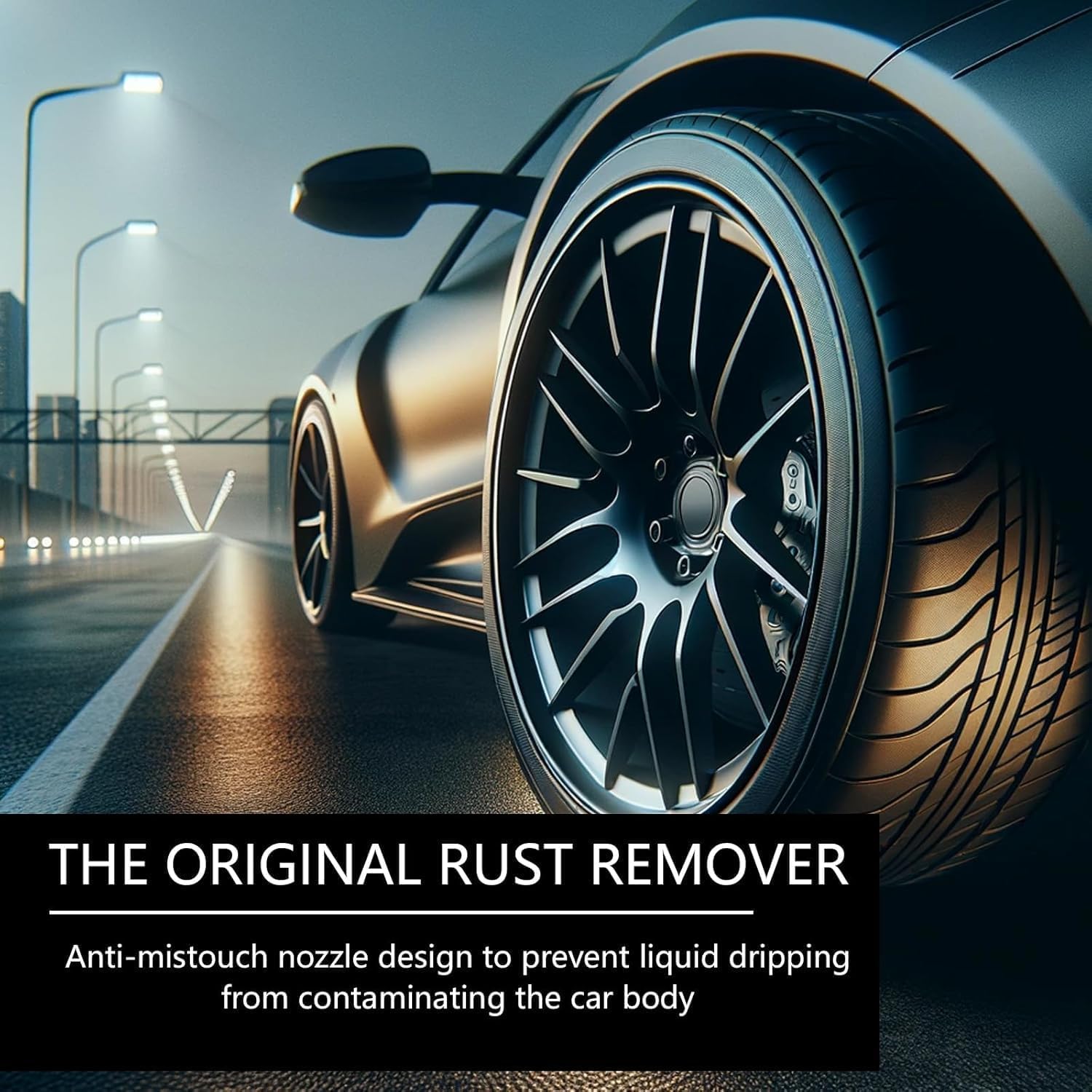Rust Remover Spray for Metal, 2026 Upgrade Rust Remover for Metal, Multipurpose Rust Stain Remover, Fast Acting Heavy Duty Rust Dissolver for Cars, Tools, Bolts & More - 3