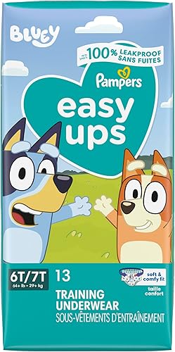 Vista 52 de Pampers Easy Ups Pañales de entrenamiento para niños y niñas, talla 5T-6T, 80 piezas, paquete enorme