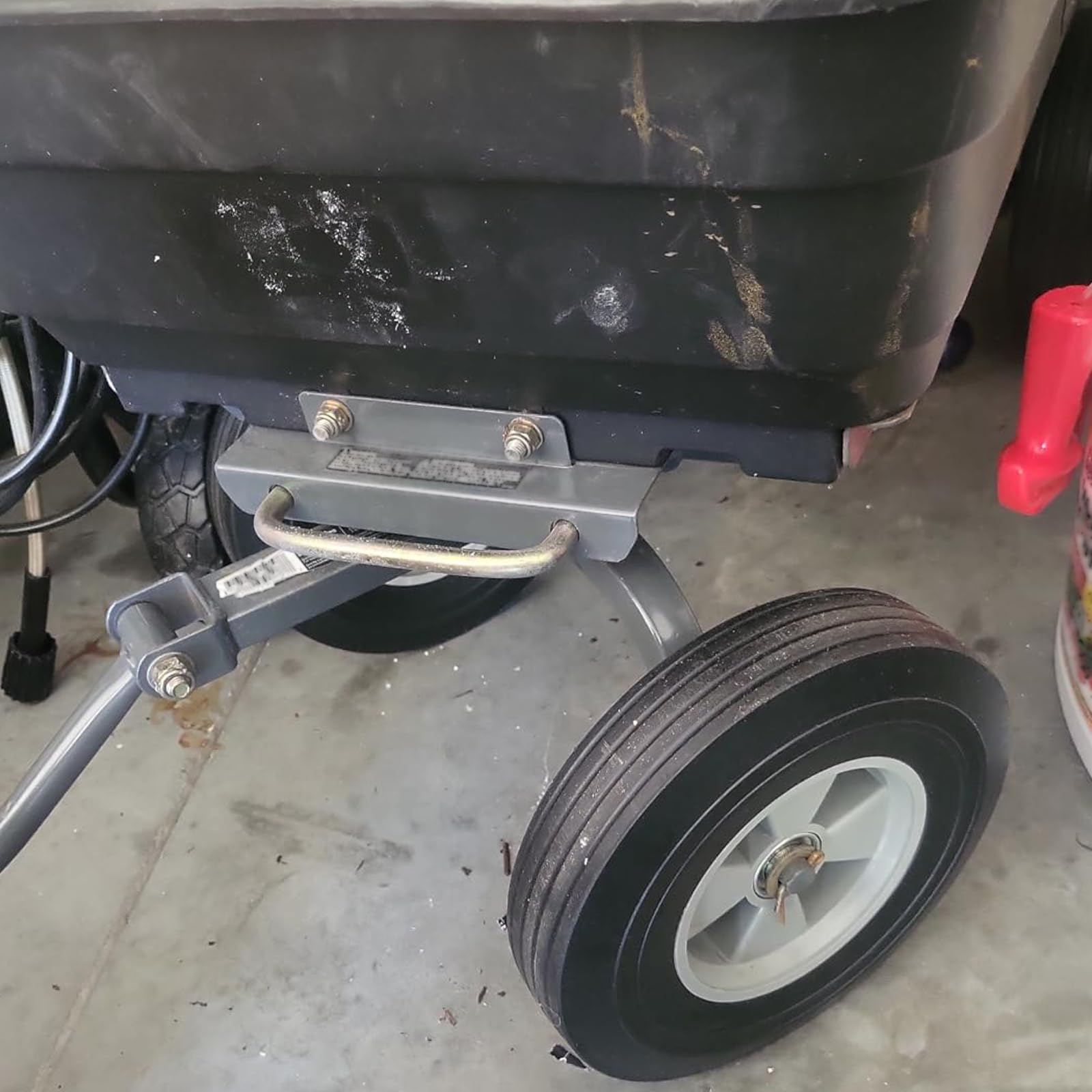 HAKZEON Solid Rubber Wheels - 330lb Capacity -5
