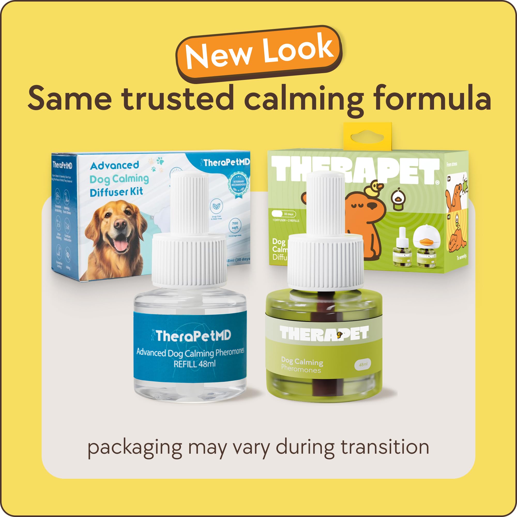 Amazon.com : TheraPetMD 60-Day Dog Calming Diffuser Kit - Dog
