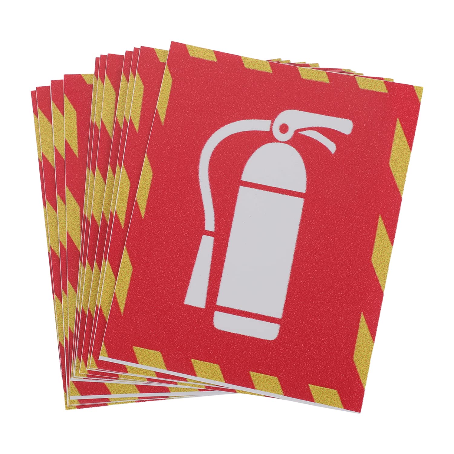 Best Price Art Fire Extinguisher Brightly-Colored Industrial Sticker_Pack Of 12