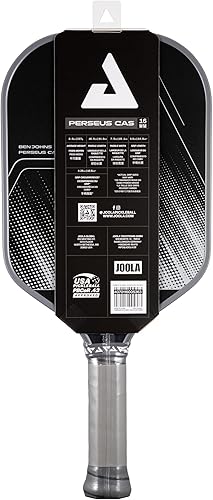 Vista 10 de JOOLA Ben Johns CAS Perseus or Hyperion 16mm Carbon Fiber Pickleball Paddle - CAS Surface Tech - Control & Power Paddle - USAP Approved - Aero Curve