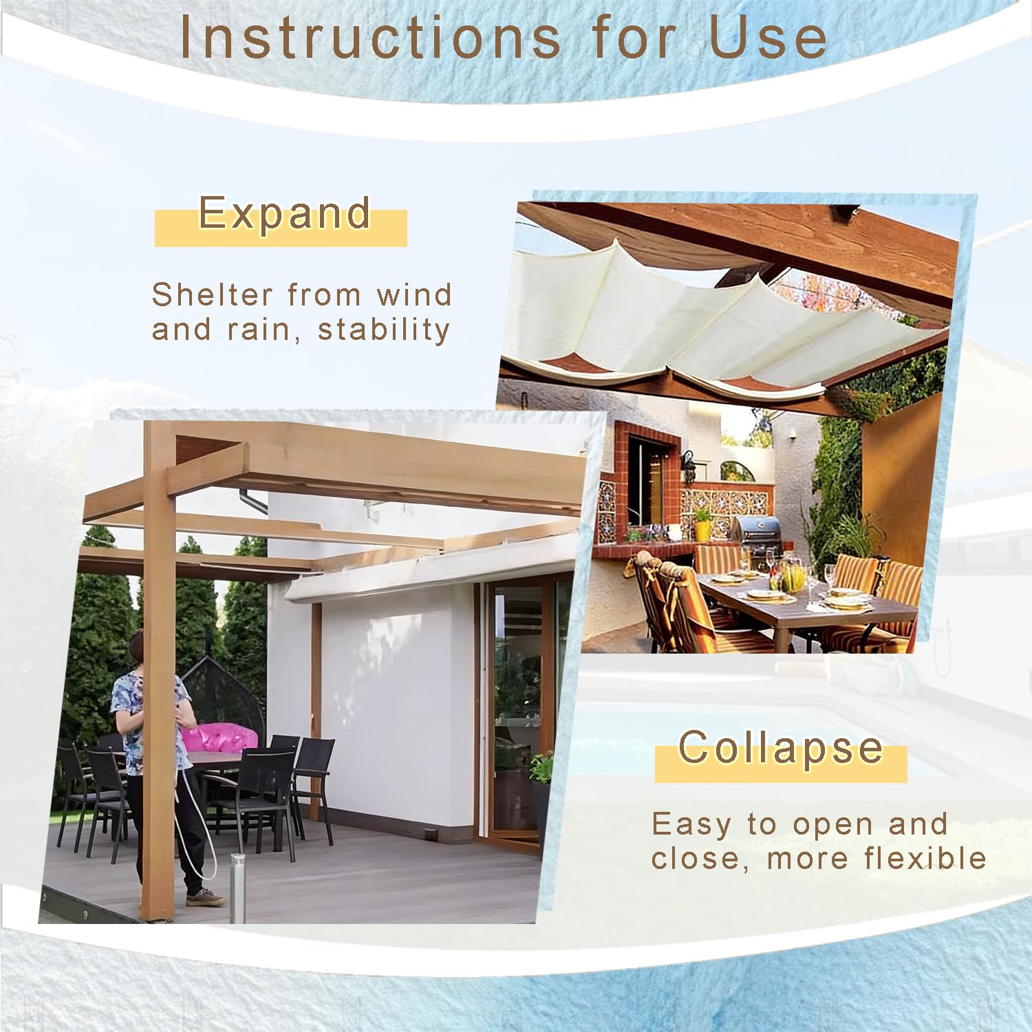 Sonnensegel 100x200cm wasserabweisend & windabweisend 95% UV-Schutz Polyester Segeltuch für Außenbereich,Garten Dunkelgrau