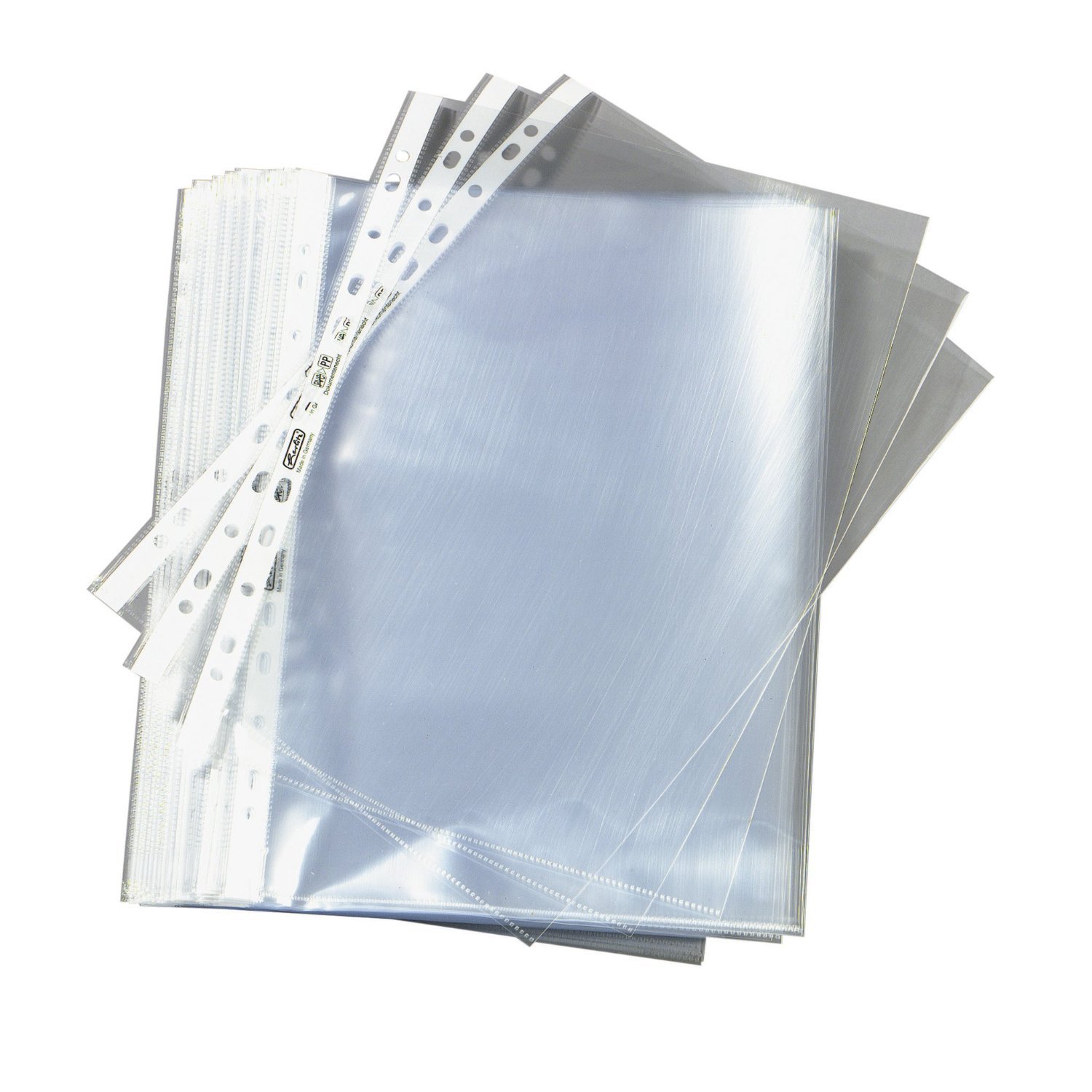 Herlitz 5824008 Prospekthülle, A4, glasklar, 0,05 mm (2000)