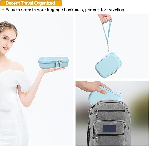 Miniatura 6 de Elonbo Funda de transporte para GL.iNet GL-SFT1200A1300AXT1800MT3000 portátil WiFi Gigabit Router, repetidor de red Wi-Fi inalámbrico 6, soporte de