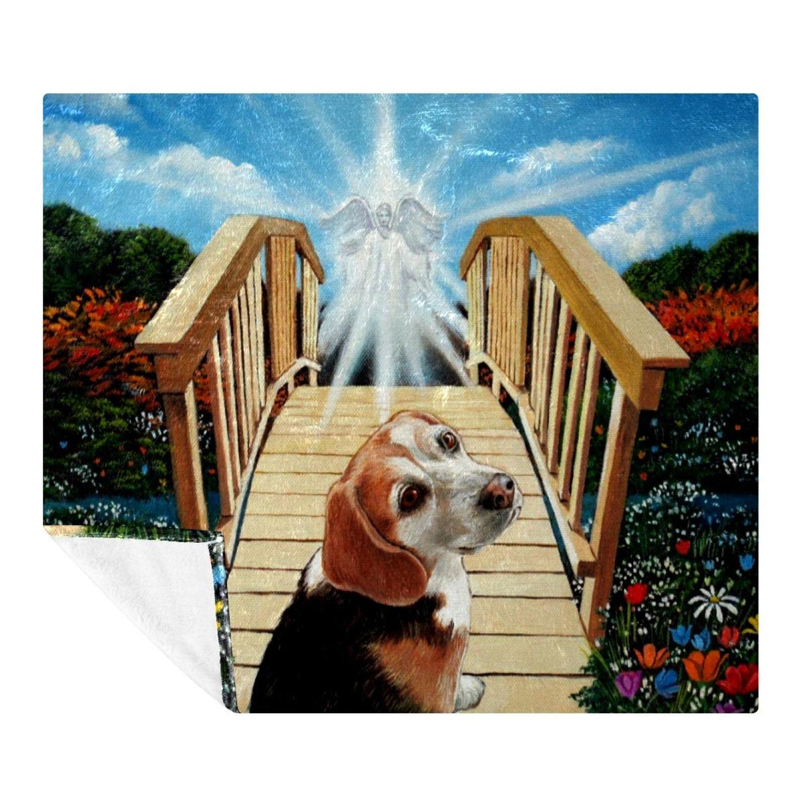 Couverture légère beagle, le cadeau idéal pour le lit des enfants