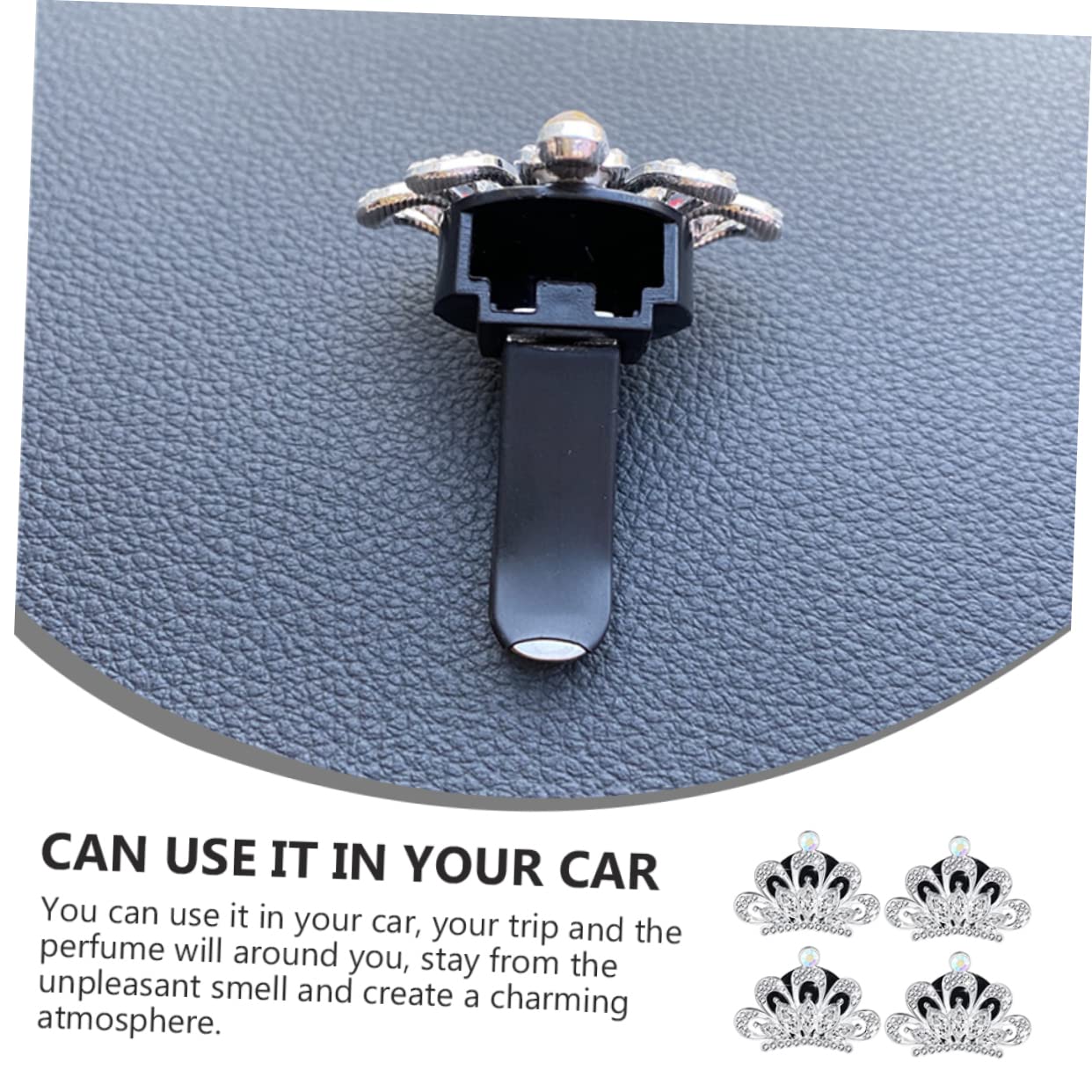 Healifty 12 Pz Clip Di Profumo Parti Di Signora Deodorante Per Auto Profumo Fermaglio Per Auto Aromatico Presa Automatica Clip Profumo Per Auto Presa D'aria Strass Mancare Che Xiang Bianca