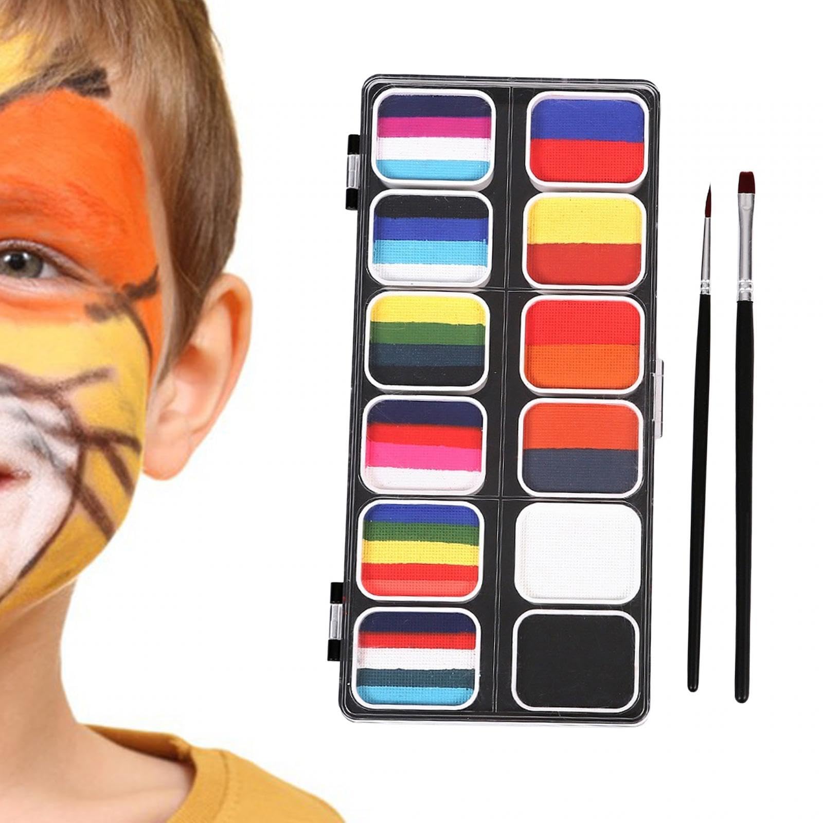 Set de Maquillaje a Base de Agua de 12 Colores para Niñas