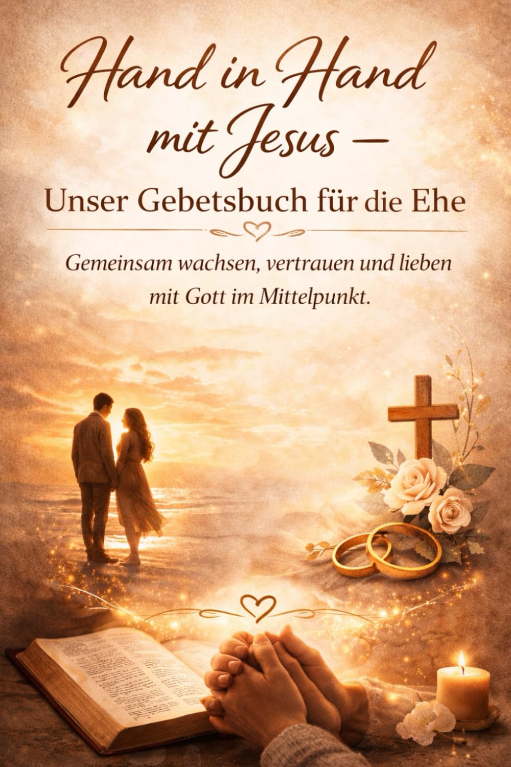 Hand in Hand mit Jesus – Unser Gebetsbuch für die Ehe: Gemeinsam wachsen, vertrauen und lieben mit Gott im Mittelpunkt. Gebete, Andachten und Impulse für eine starke christliche Ehe.