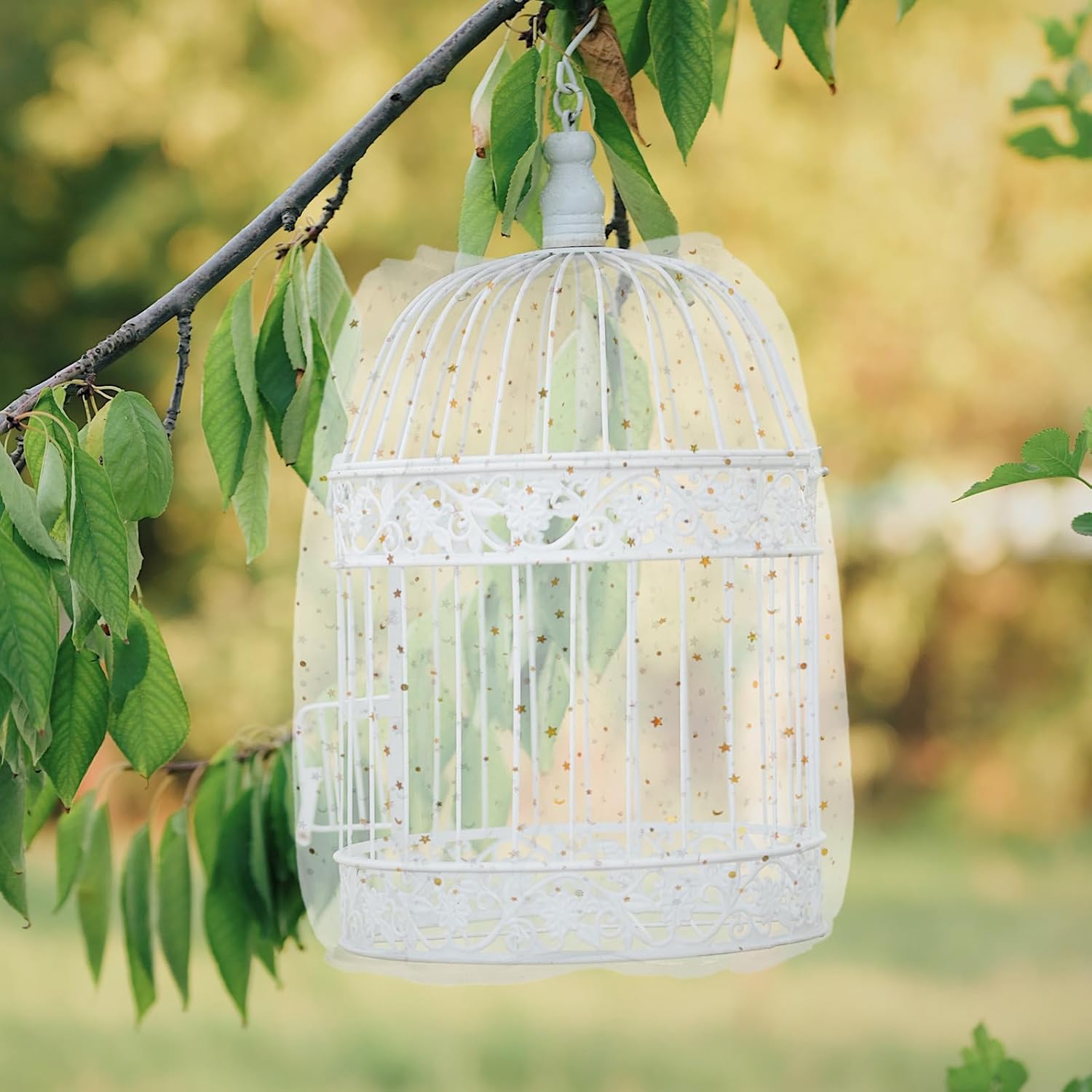 2pcs Birdcage Cover Mesh Netting for Bird Cage, Polyester Dust Barrier | Breathable Fabric, Small-environment Fit, Debris Blocking, Parrot Cage