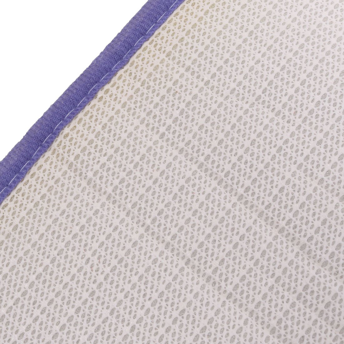 Alfombra de ducha azul de 32 x 20 pulgadas, suave, segura, antideslizante, lavable a máquina, ideal para decoración del hogar