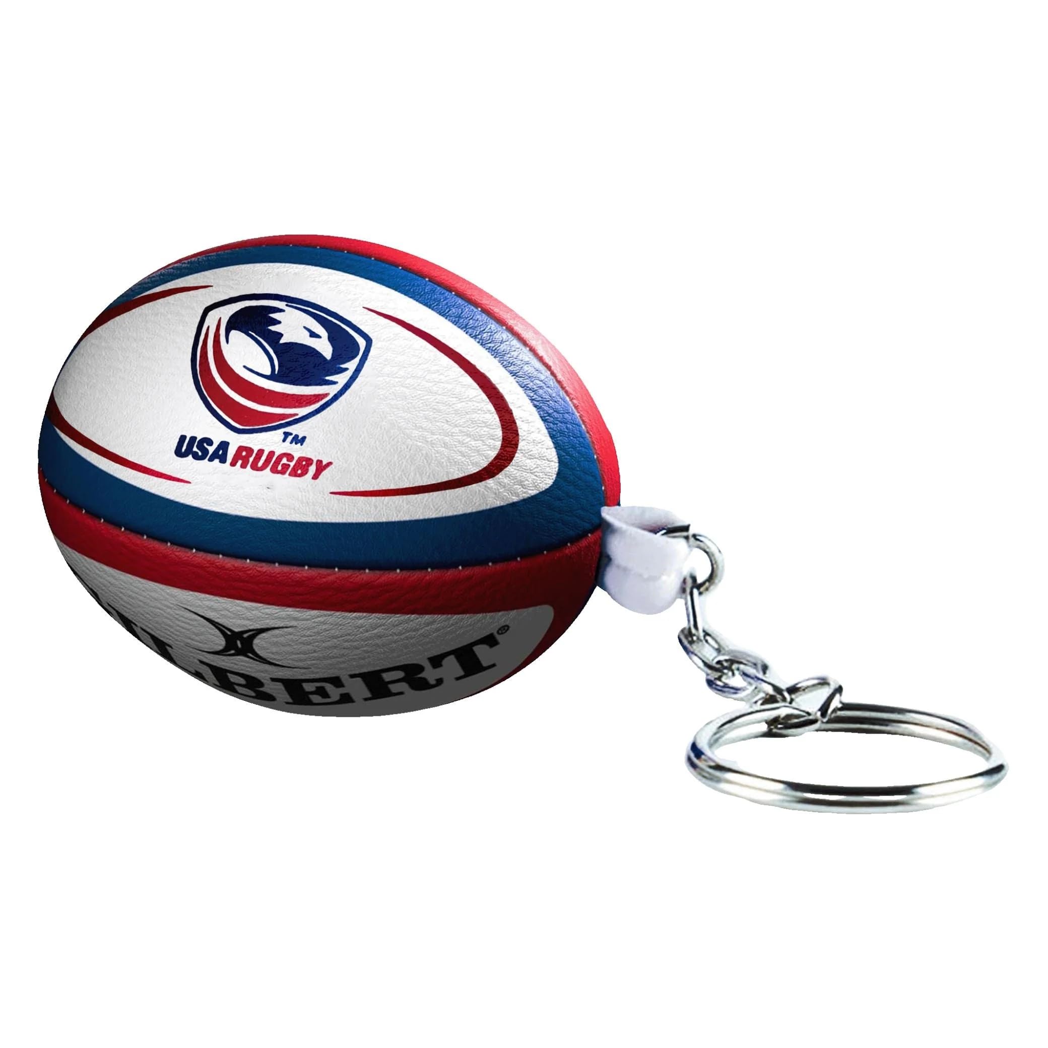 GilbertUSA Rugby Ball Keyring