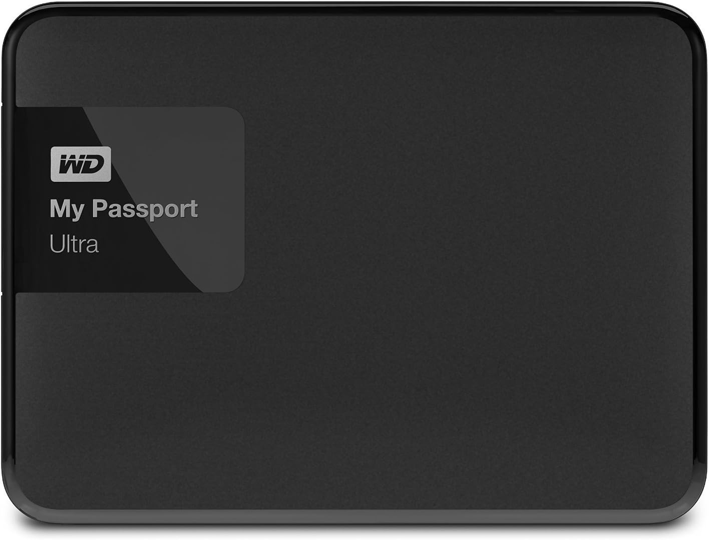2TB Black My Passport Ultra Portable External Hard Drive - USB 3.0 - WDBBKD0020BBK-NESN