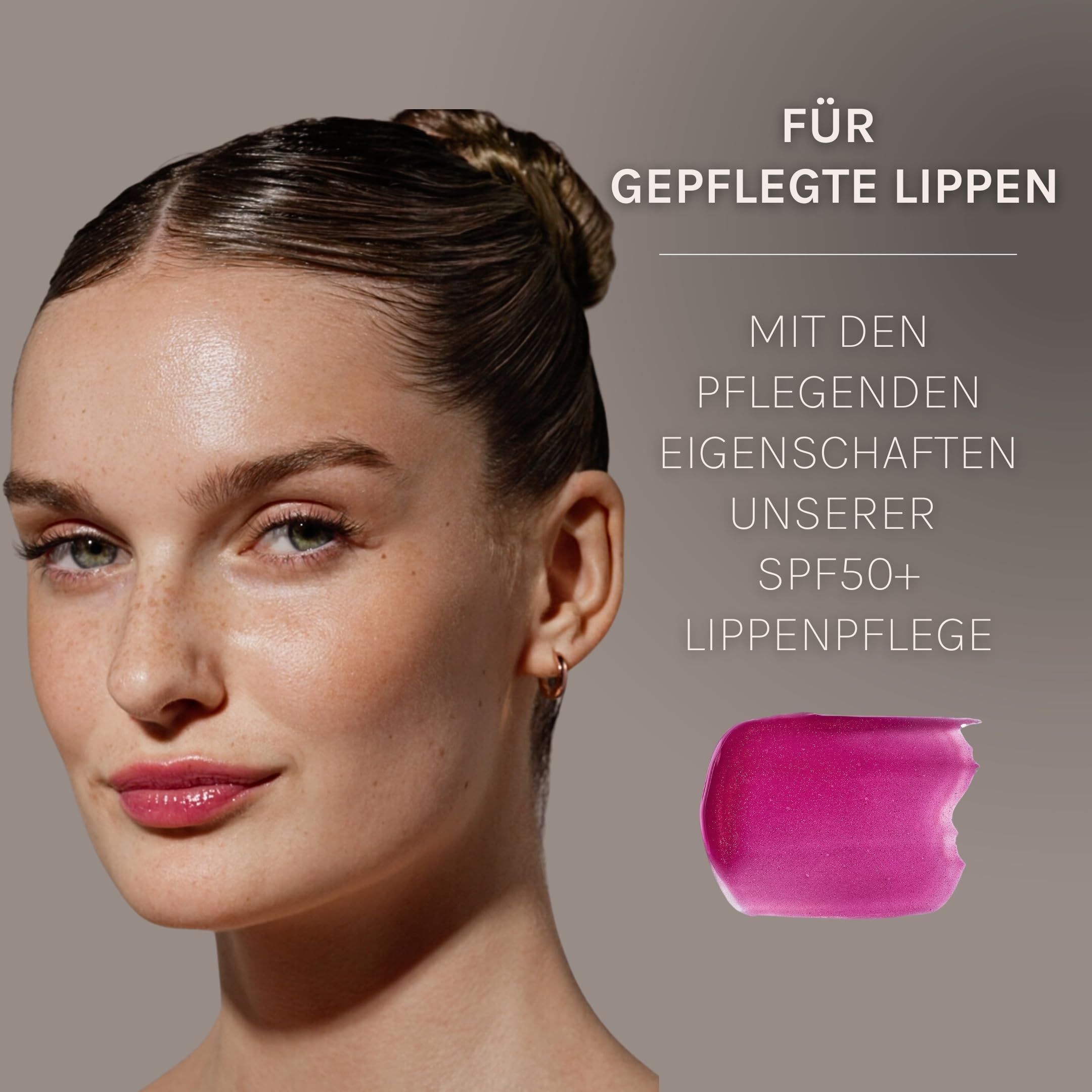 PURELEI® Mana SPF50 Peptide Lip Care (10 ml) - Cura Protettiva per Labbra Morbide e Delicate - Trattamento per Labbra Secche