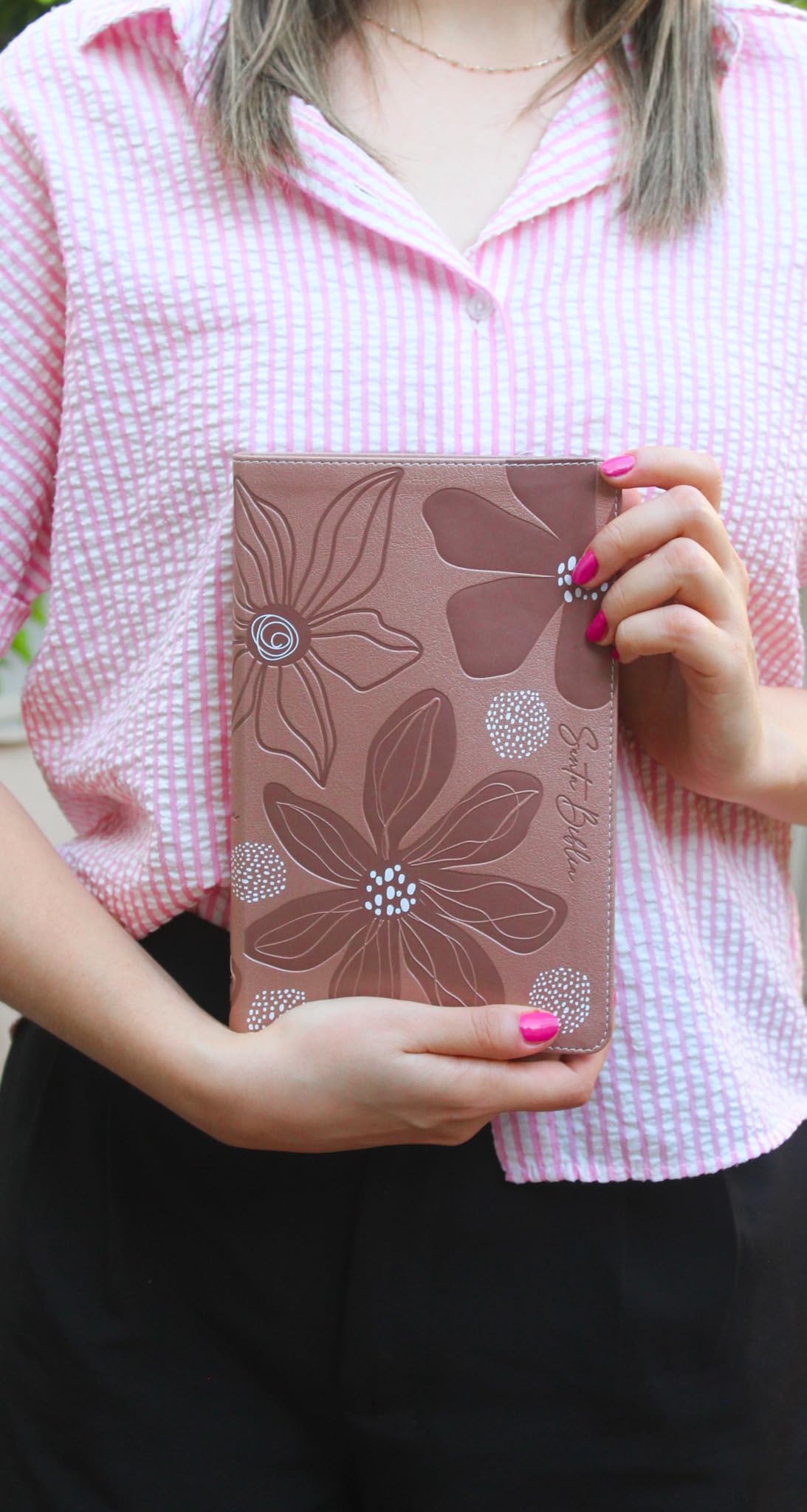 Biblia de estudio para jovenes: Reina-Valera 1960, Estudio para jóvenes, Oro Rosa, Leathersoft, Comfort Print