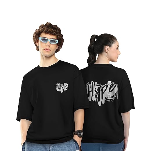 Couple T-Shirts Cotton | Oversized Tshirt for Men Women Love (Set of 2 | Regular Fit | OSHS CT1)
