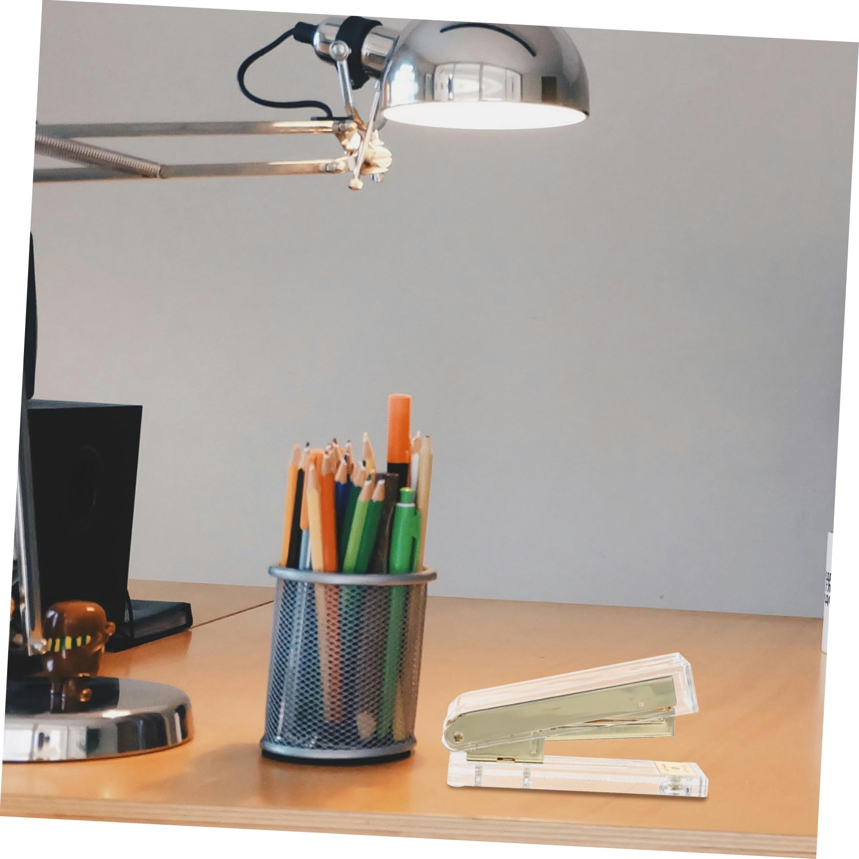 DOITOOL 3 Stück Acryl Heftgerät für Büro und Schule Multifunktionaler Handhefter Langlebig Tragbar und Leicht Bürozubehör für Zuhause Büro und Reisen