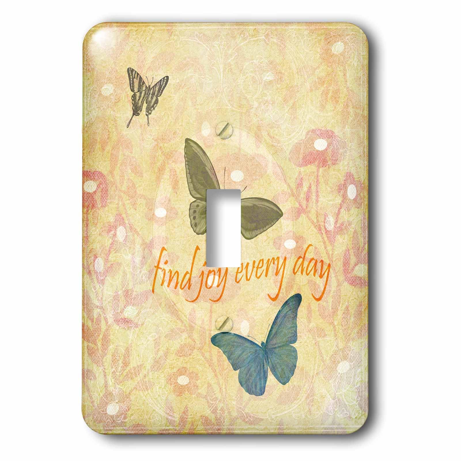 Interruptor de palanca de mariposas lsp_79089_1 placa de luz floral