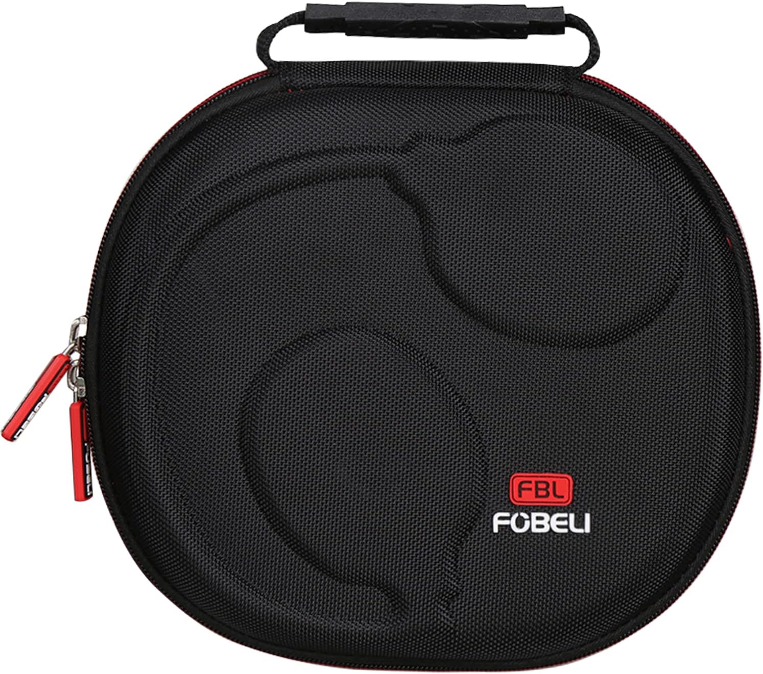 FBLFOBELI Hard Headphone Storage Case for Silensys E7 / PurelySound E7 / MOVSSOU E7 / COWIN E7 / Tapela E7 / Audonia E7 Active Noise Cancelling Bluetooth Headphones (Case Only) (Red) - Image 5