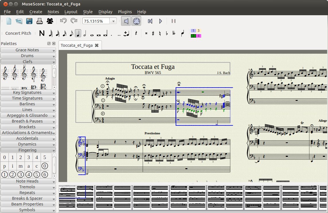Music Score Writing Notation Composition Windows Mac PC Computer Software