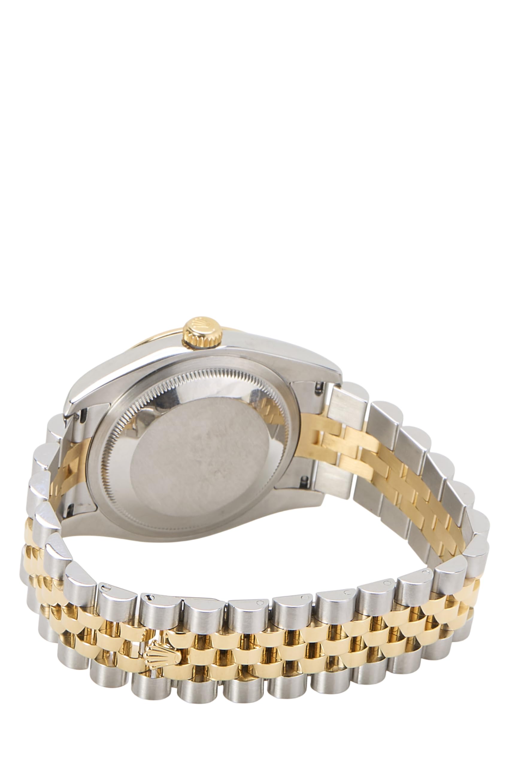 Rolex, Pre-loved Mother Of Pearl Diamond Dial Datejust 116234 36mm, Gold