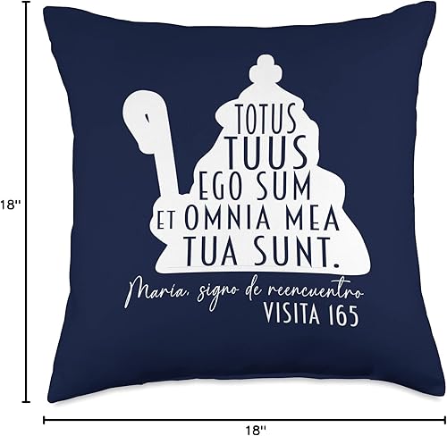 Miniatura 6 de Virgen Divina Pastora Venezuela Gift Store Virgen Divina Pastora Barquisimeto Totus Tuus Virgen María almohada de 16 x 16 pulgadas multicolor