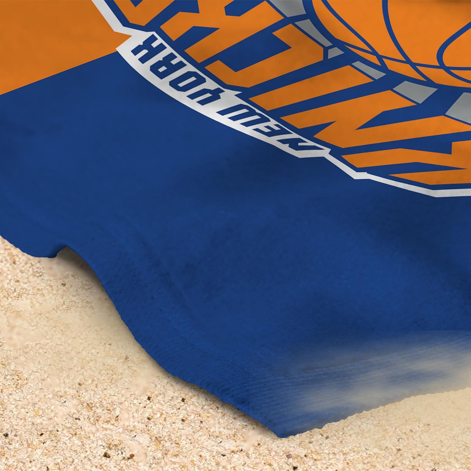 Northwest NBA New York Knicks Oversized Microfiber Beach Towel, 40 x 72 Inches – Quick Dry, Sand Resistant, Lightweight, Highly Absorbent, Riser Design - Image 4