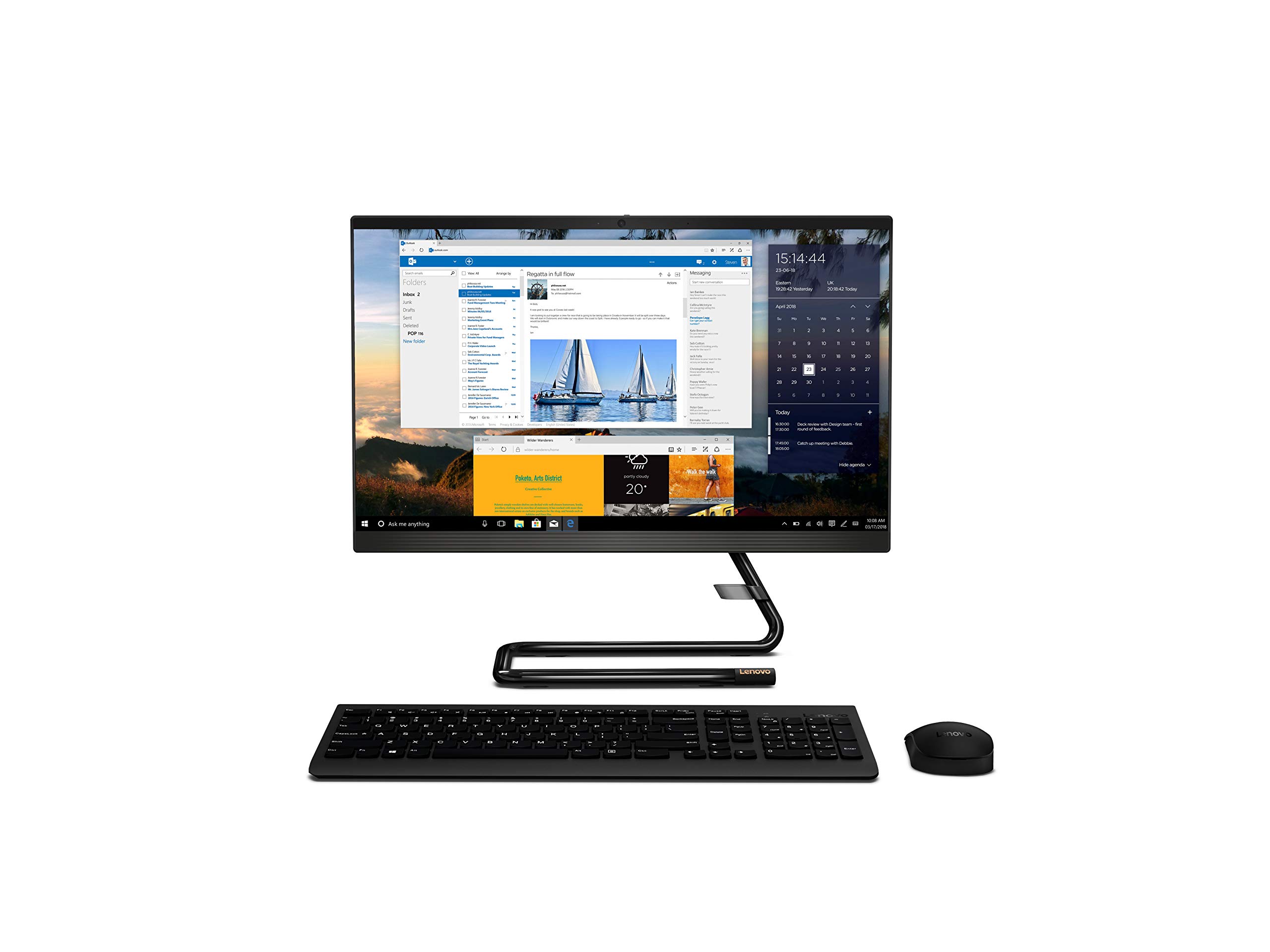 Lenovo Ideacentre A340 8th Gen Intel Core I3 21.5 inch All in One