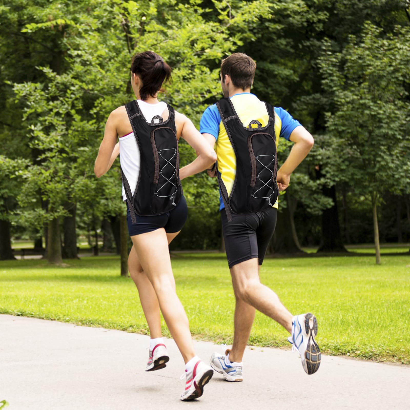 Mochila para bicicleta, mochila de senderismo, pequeña, resistente al agua, para hombre y mujer, para ciclismo, camping, correr