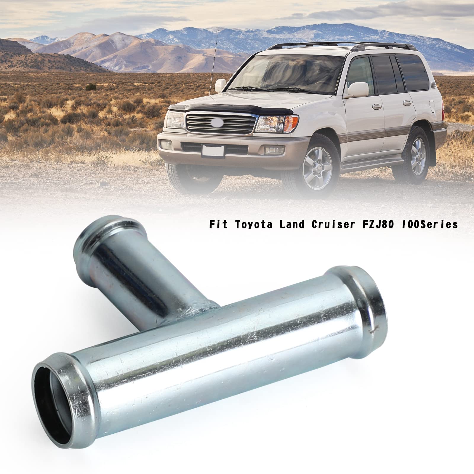 MAD HORNETS Tee 3 way Fitting ID Hose Barb Fitting Barbed 3 Way T Shaped Pipe Fittings Tube Adapter Connector T Pipes 87248-60460 Fit For Toyota Land Cruiser FZJ80 100Series