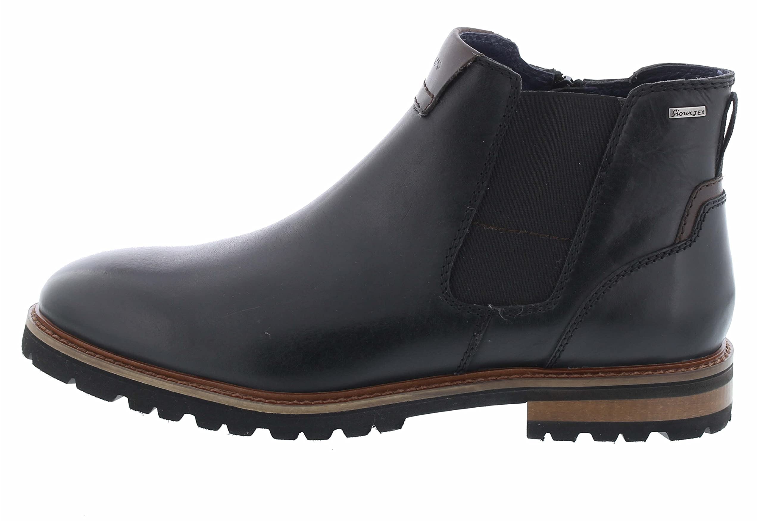 Sioux Men's Osabor-701-tex Oxford Shoe, Black, 45.5 EU