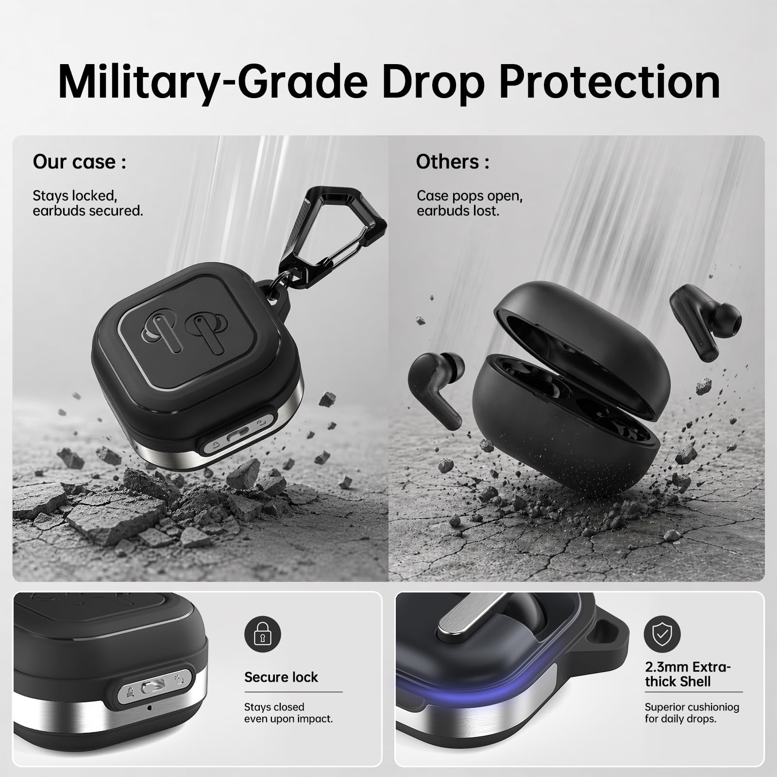 Amazon.com: for Galaxy Buds 4 Pro Case & Galaxy Buds 4 Case (2026
