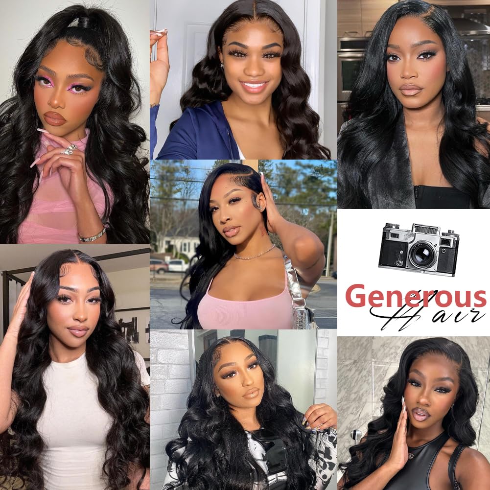 Amazon.com : HD Lace Closure Body Wave Closure Human Hair 20  display picture 2