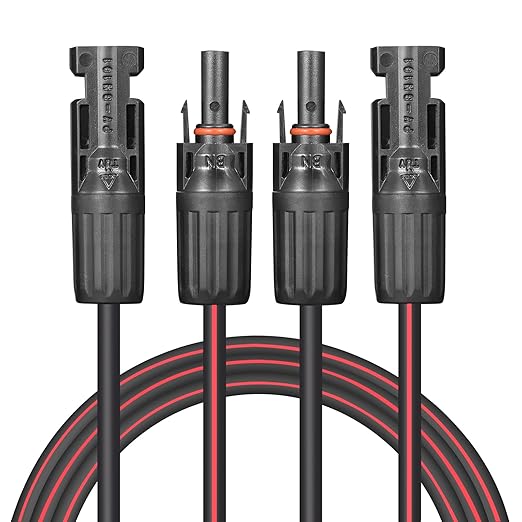 Valemo Solar Cable 20 Feet Twin Wire