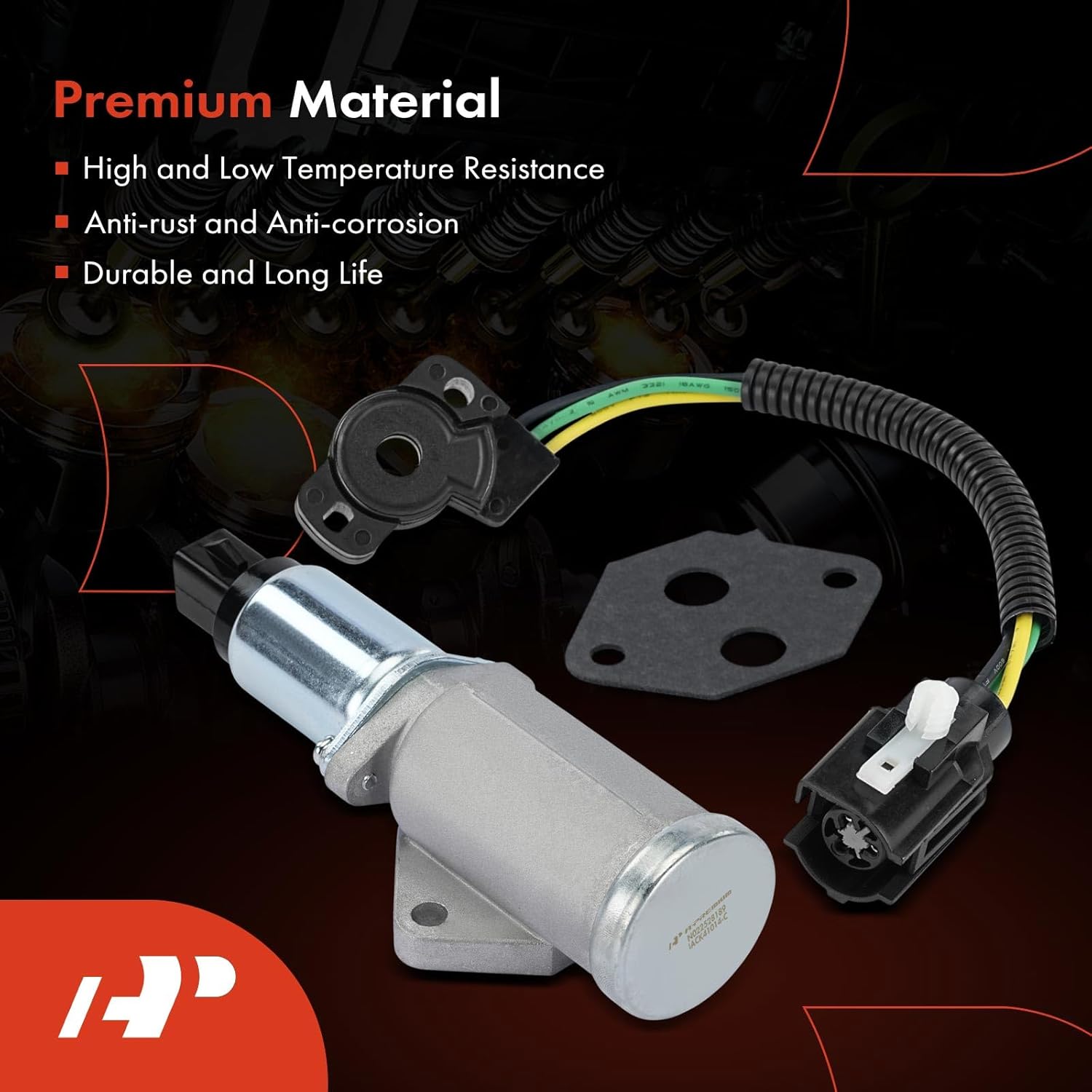 A-Premium Idle Air Control Valve IAC + Throttle Position Sensor TPS Compatible with Ford F-150 F150/F-250 F250/Bronco 1985-1986, E-250 Econoline 1986