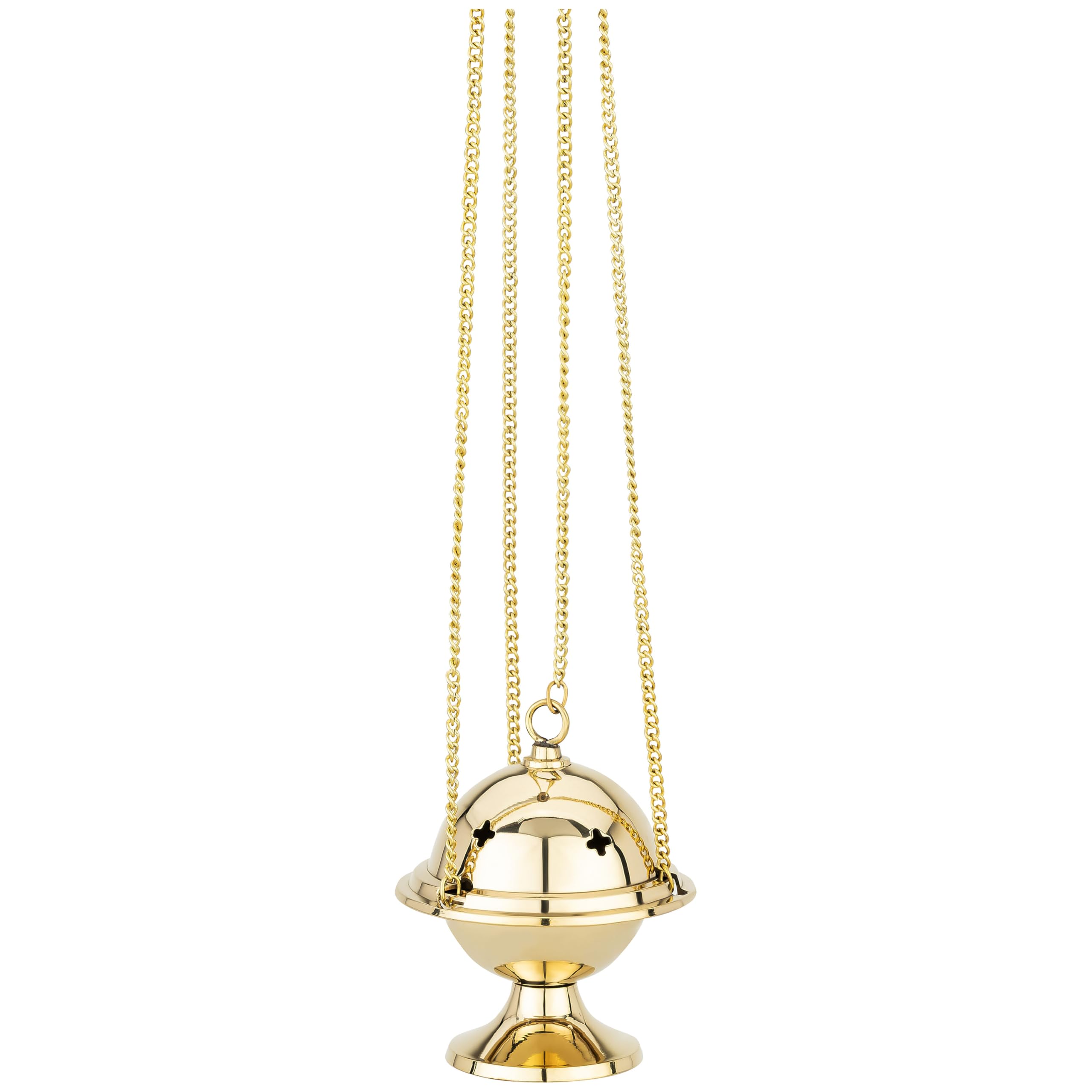 Thurible in polished brass product thumbnail 4