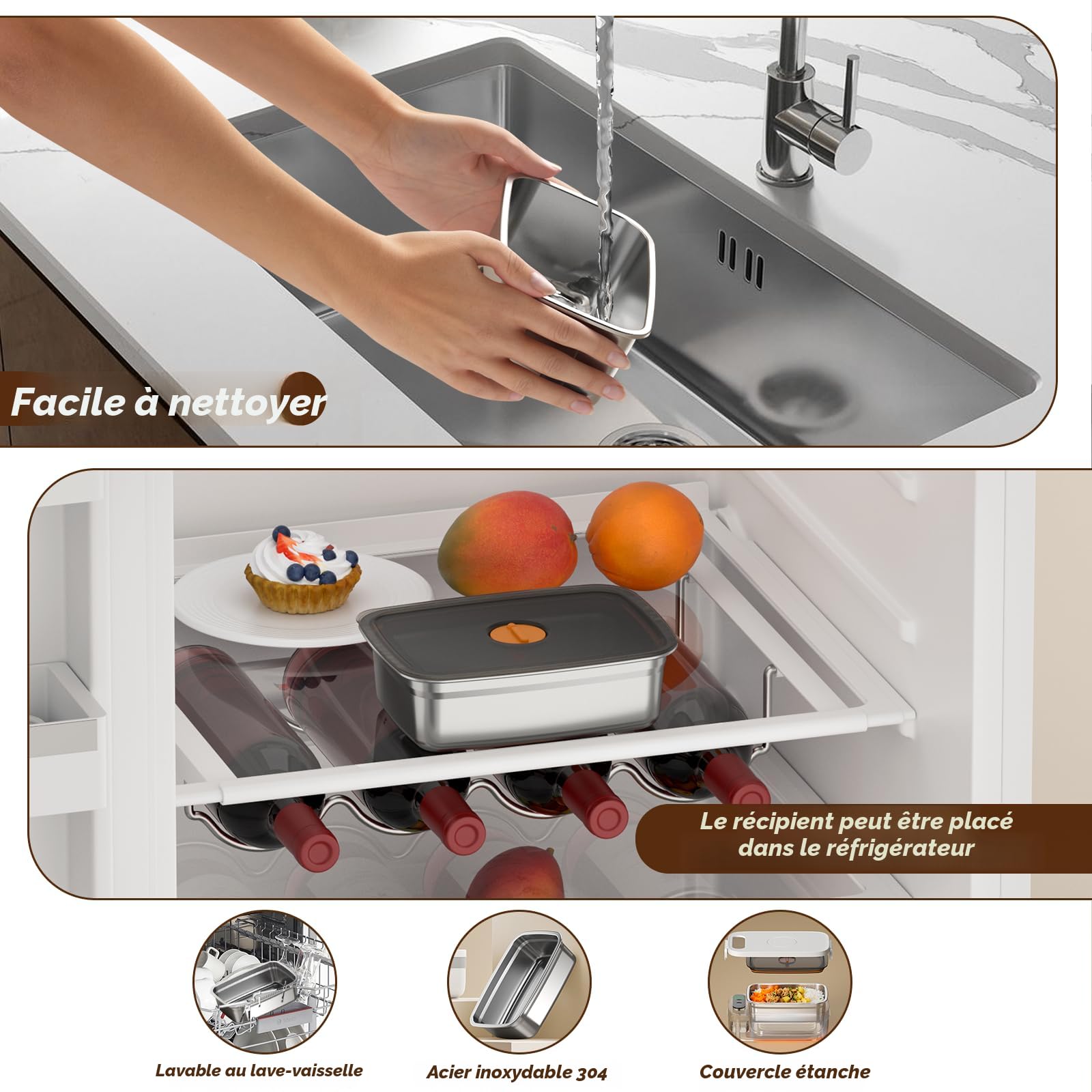 Boîte à Déjeuner électrique, Boîte à Déjeuner Portable Avec Chauffe Aliments Boite Chauffante Usb Sac Isolation A Chauffage Constant Sac De Boite 94870364