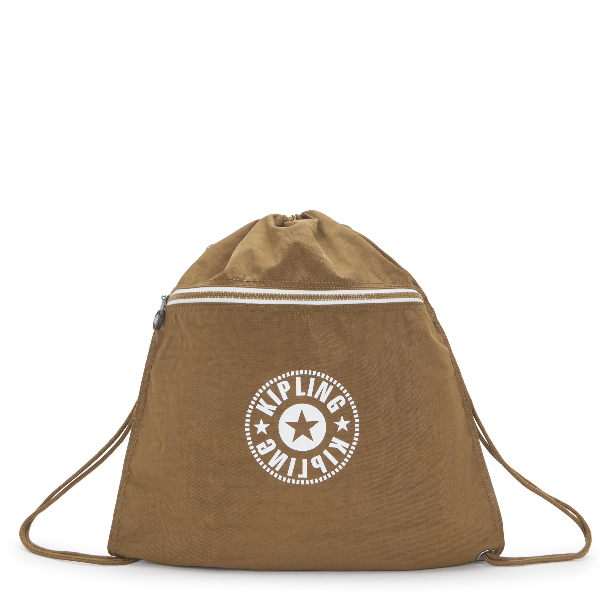 Kipling Women's Smooth Khaki Center 56% Recycled Polyamide, 44% Polyamide
