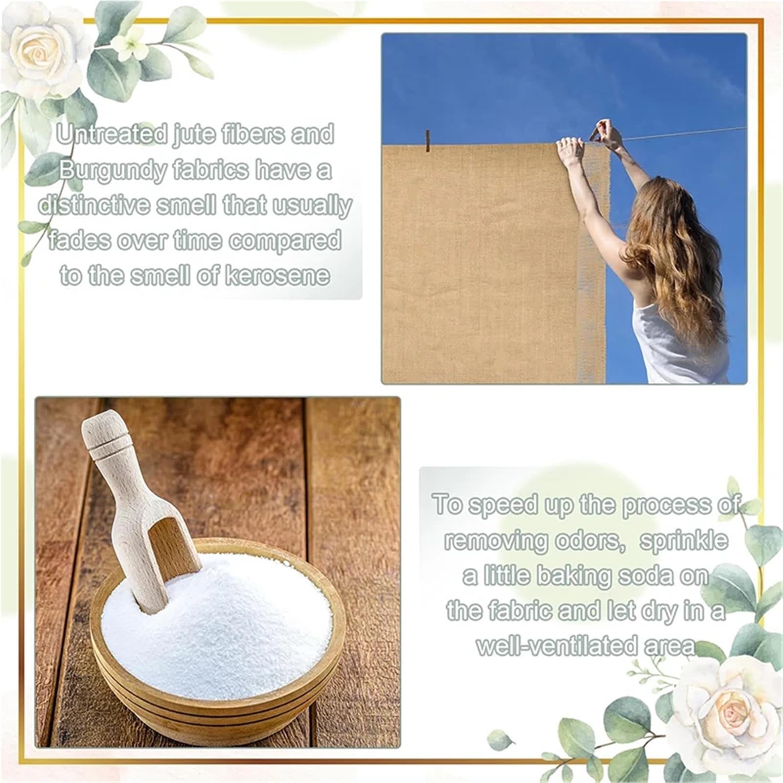 Tapis de Mariage Tapis d'allée de Mariage en Toile Jute Rustique avec Bordure frangée, Tapis Piste for décoration fête ou Douche Nuptiale(Tassel A,6m,30.0cm)