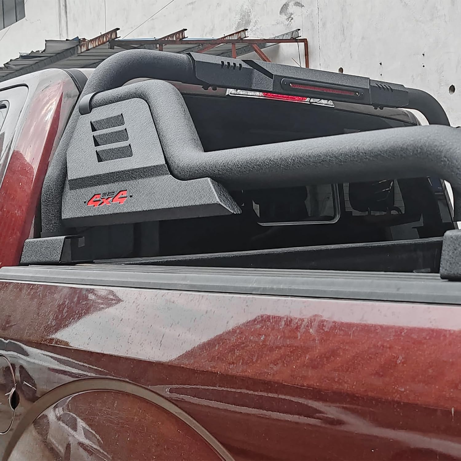 Truck Bed Roll Bars, Universal Adjustable Chase Rack Sport Bar for Full-Sized & Mid-Sized Trucks Compatible with Ford F-150/F-250/F-350, Ram 1500/2500/3500,GMC Sierra, Chevy Silverado, Tundra, Titan